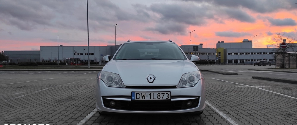 Renault Laguna cena 15000 przebieg: 306000, rok produkcji 2008 z Wrocław małe 92